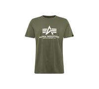 ALPHA INDUSTRIES T-Shirt olive / blanc, Taille L