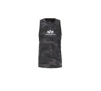 ALPHA INDUSTRIES T-Shirt pierre / gris foncé / noir / blanc, Taille XXL