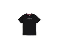 ALPHA INDUSTRIES T-Shirt 'Rubber' noir, Taille M