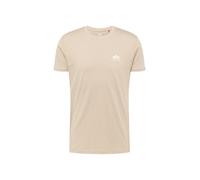 ALPHA INDUSTRIES T-Shirt sable / blanc, Taille L
