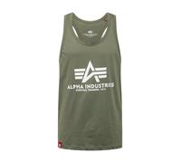 Alpha Industries Basic Bb Sleeveless T-shirt Vert S Homme