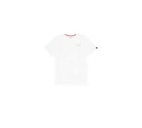 Alpha Industries Tonal Logo Print T-Shirt pour homme Taille S - Blanc