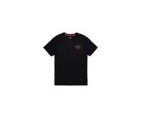 Alpha Industries Tonal Logo Print T-Shirt pour homme Taille XL - Noir