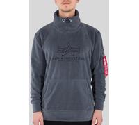 Alpha Industries Turtle-Neck Polar Fleece Chandail, gris, taille L pour homme