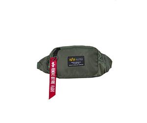 Alpha Industries, Unisex Crew Waist Bag Sage-Green One Size