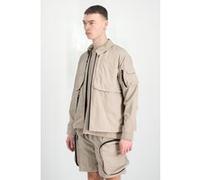 Alpha Industries Utility Shirt Uv Vintage Sand Taille: S | Vestes légères Outlet | Homme | Marron