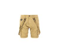 Alpha Industries Utility Shorts Cargo Short pour homme Taille 30 - Beige