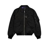 Alpha Industries - Veste Bomber Broderie Camo Cwu-45/P UV - Homme - Vestes - Noir - Taille: M
