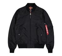 Alpha Industries - Veste Bomber Légère d'Été Modèle TT - Homme - Vestes - Noir - Taille: L
