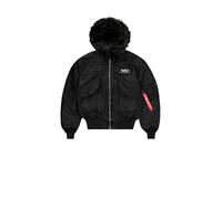 ALPHA INDUSTRIES Veste d’hiver '45P' noir / blanc, Taille L
