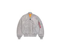 ALPHA INDUSTRIES Veste d’hiver 'MA-1 Heritage' orange / rouge / argent, Taille XXXL