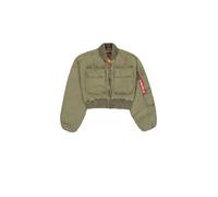 Alpha Industries Multipocket Flight Jacket Vestes Bombers pour femme Taille S - Vert olive