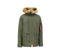 Alpha Industries N-3B VF 59 Vestes d'hiver pour homme Taille XL - Vert olive