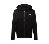 ALPHA INDUSTRIES Veste de survêtement rouge / noir / blanc, Taille S