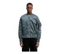 Alpha Industries - Veste de vol Ma-1 Base - Homme - Vestes - Bleu - Taille: S