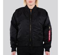 Alpha Industries Veste femme MA-1 OS Rev.Fur Women Black/Black L