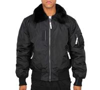 Alpha Industries Injector III Veste bombers pour homme Taille M - Noir
