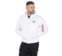 Alpha Industries Veste bomber MA-1 ZH dos imprimé Blanc Taille XL Homme
