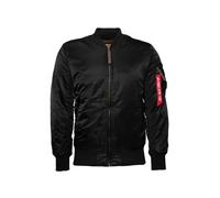 ALPHA INDUSTRIES Veste mi-saison 'Alpha' rouge / noir, Taille S