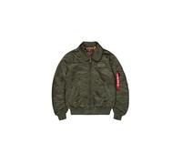 ALPHA INDUSTRIES Veste mi-saison 'Flying Tigers' olive / orange, Taille M