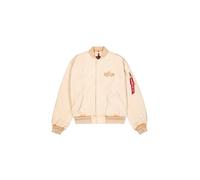 Alpha Industries Coach Jacket Back Embroidery Vestes Bombers pour homme Taille XL - Blanc
