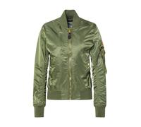 Alpha Industries MA-1 VF Light Veste bombers pour femme Taille M - Vert olive/Or