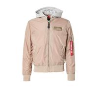 Alpha Industries MA-1 TT Hood Light Veste bombers pour homme Taille 2XL - Beige