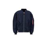 ALPHA INDUSTRIES Veste mi-saison 'MA-1 CS' bleu marine / rouge / blanc, Taille XL