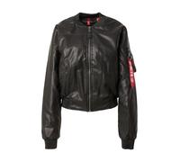 ALPHA INDUSTRIES Veste mi-saison 'MA-1 FL' noir, Taille S