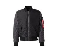 ALPHA INDUSTRIES Veste mi-saison 'MA-1' gris / gris clair / noir, Taille XL