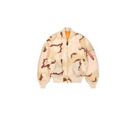 ALPHA INDUSTRIES Veste mi-saison 'MA-1 Heritage' beige / nude / brun foncé, Taille M