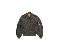ALPHA INDUSTRIES Veste mi-saison 'MA-1 Heritage' gris foncé, Taille S