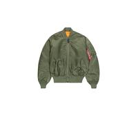 ALPHA INDUSTRIES Veste mi-saison 'MA-1 Heritage' vert, Taille M