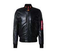 Alpha Industries Ma-1 Leather Jacket Noir M Homme