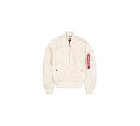 ALPHA INDUSTRIES Veste mi-saison 'MA-1 TT' blanc naturel, Taille XS
