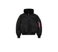 ALPHA INDUSTRIES Veste mi-saison 'MA-1 TT' rouge / noir / blanc, Taille S