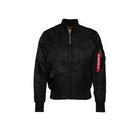 ALPHA INDUSTRIES Veste mi-saison 'MA-1 VF 59' rouge / noir, Taille M