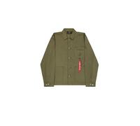 ALPHA INDUSTRIES Veste mi-saison 'P-41 HBT' olive / rouge / blanc, Taille L