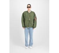ALPHA INDUSTRIES Veste mi-saison vert, Taille M-L