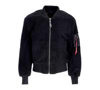 Alpha Industries - Veste Sherpa Teddy Noire Homme - Homme - Vestes - Noir - Taille: M