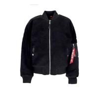 Alpha Industries - Veste Sherpa Teddy Noire - Homme - Vestes - Noir - Taille: S