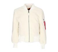 Alpha Industries - Veste Teddy Sherpa Blanc - Homme - Vestes - Blanc - Taille: XL