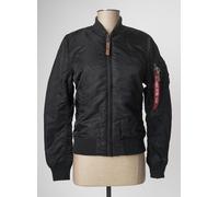 alpha industries vestes femme de couleur noir 34