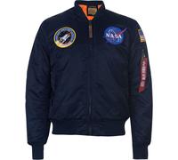 Veste Alpha Industries MA-1 VF NASA - Homme - Bleu - Noir S