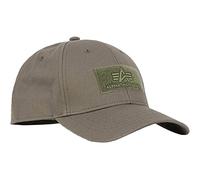 Alpha Industries Velcro Cap Couvre-chefs pour homme Taille onesize - Vert foncé