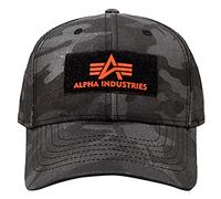 Alpha Industries VLC II Casquette de Baseball pour Hommes Black Camo