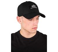 Alpha Industries VLC II Casquette de Baseball pour Hommes, Black, Talla Única