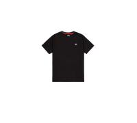 Alpha Industries Waffle Small Logo Short Sleeve T-shirt Noir S Homme