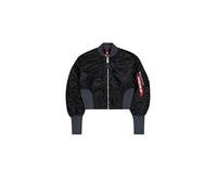 Alpha Industries Waisted MA-1 Bomber Veste pour femme Black XS