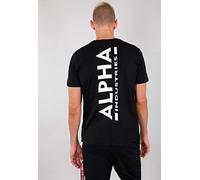 Alpha Industries T-shirt Backprint Homme Noir XXL
